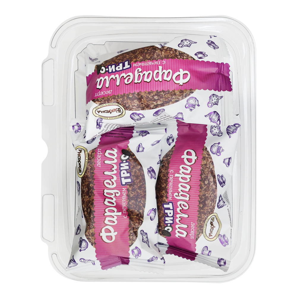 Candy Choco-Dessert Trio – Faradella With Cookies – 1lb (453gr)